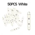 50pcs White