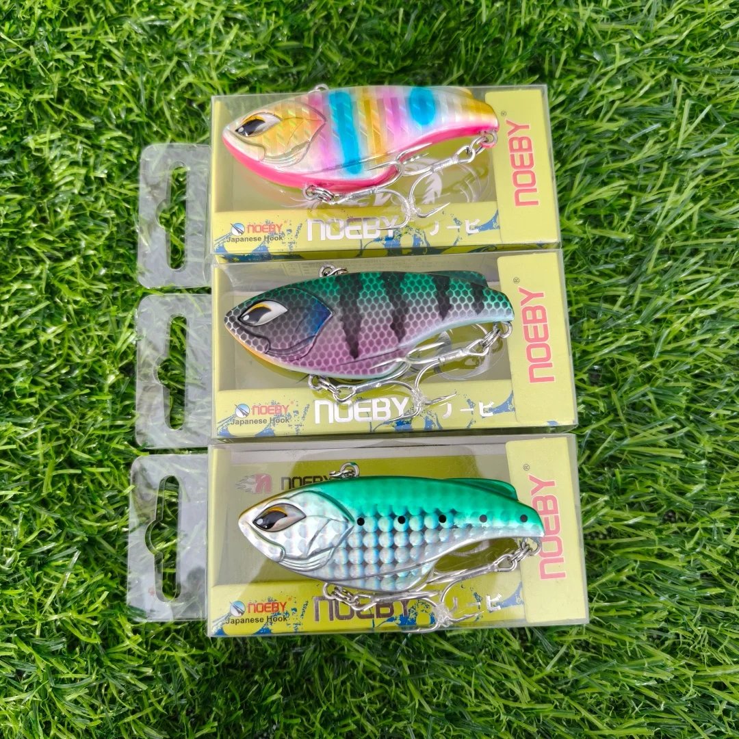 Noeby VIB Crankbait 60mm – Señuelo vibración lubina lucio pesca hielo