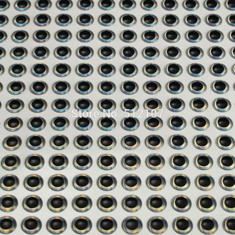 Ojos 3D plateados Countbass para señuelos duros – Varios tamaños - imagen 5