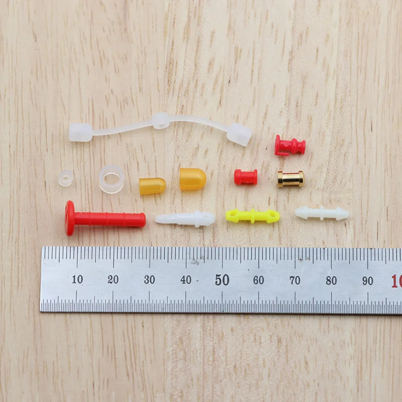 Wifreo 300 Uds. Piezas deslizantes de pesca de agua salada Jig sonajero Correa Snapper Spinnerbait faldas de silicona piezas fijas aparejos de pesca - imagen 5