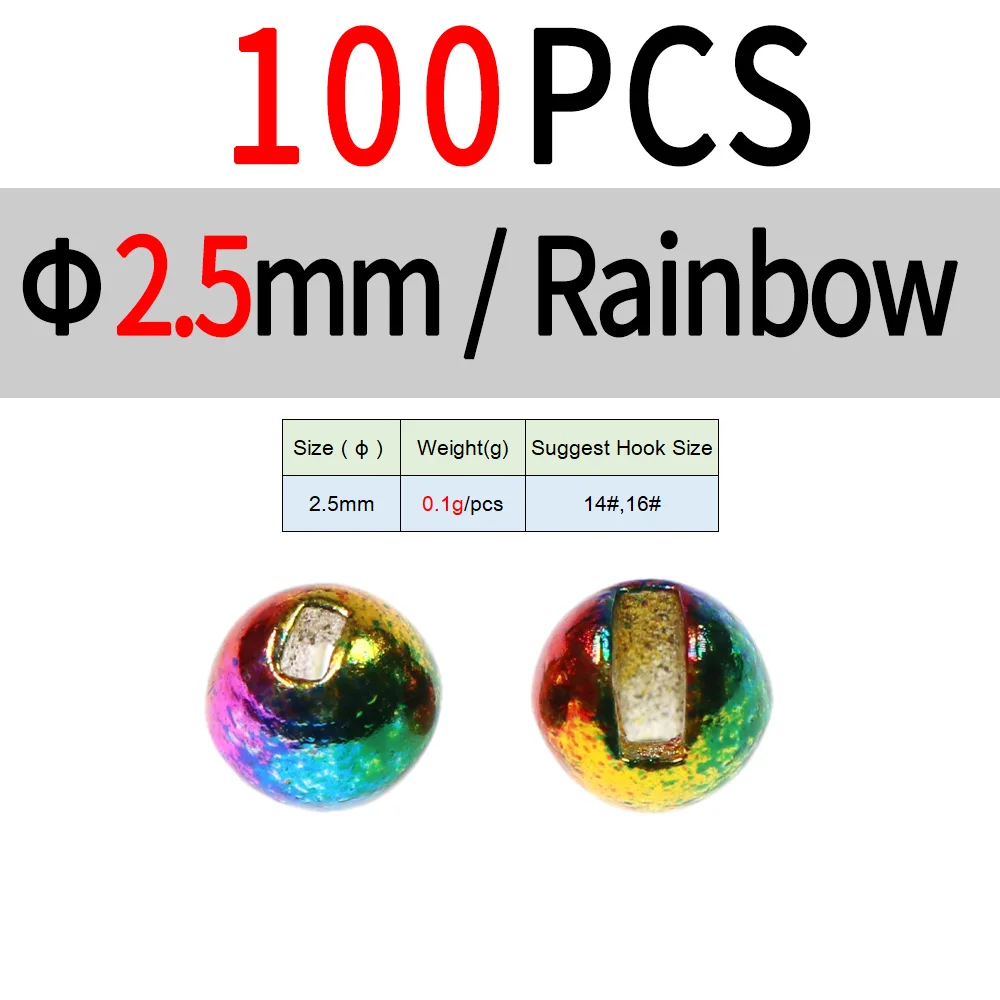 2.5mm 100p Rainbow