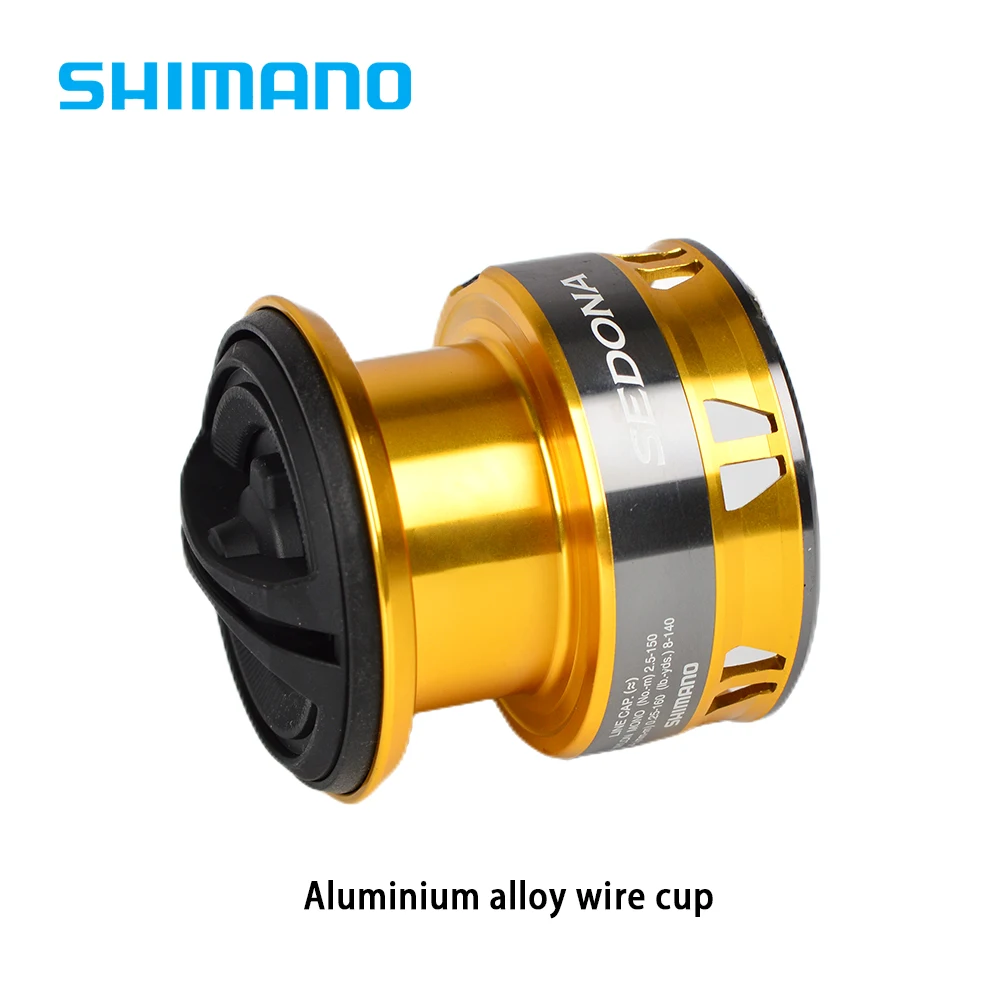 SHIMANO-carrete de pesca giratorio SEDONA FI Original, relación de engranaje 5,0: 1/6.2:1/4,7: 1 3 + 1BB, engranaje HAGANE, arrastre máximo 3-11KG, 500-C5000XG - imagen 4