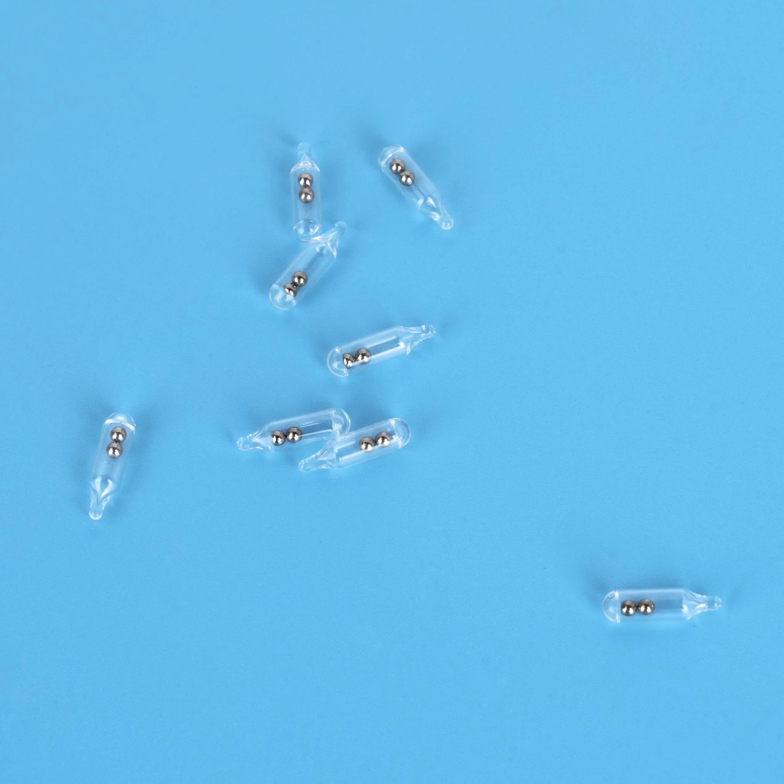 Sonajeros de vidrio para Señuelos de Pesca, sonajeros de inserción de tubo de cebo blando, accesorios de pesca, 10 Uds.