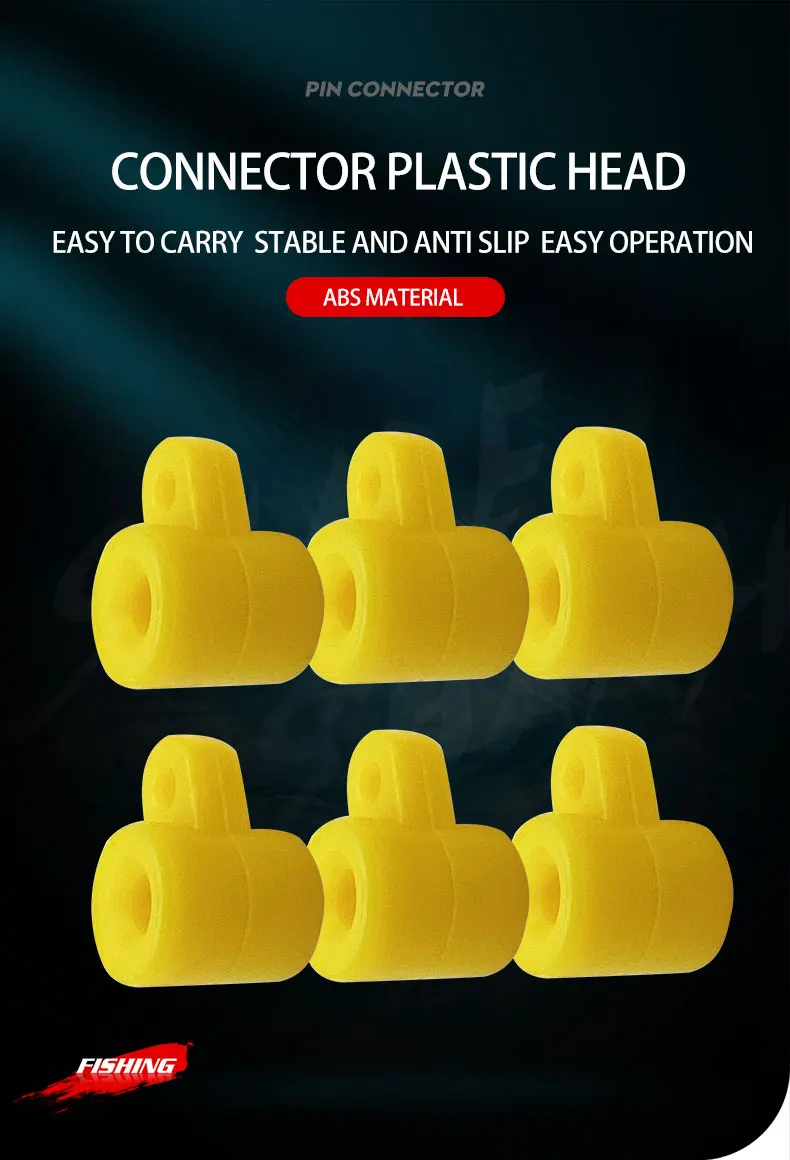 Conectarse y asegurarse fácilmente con nuestro conector de plástico duradero