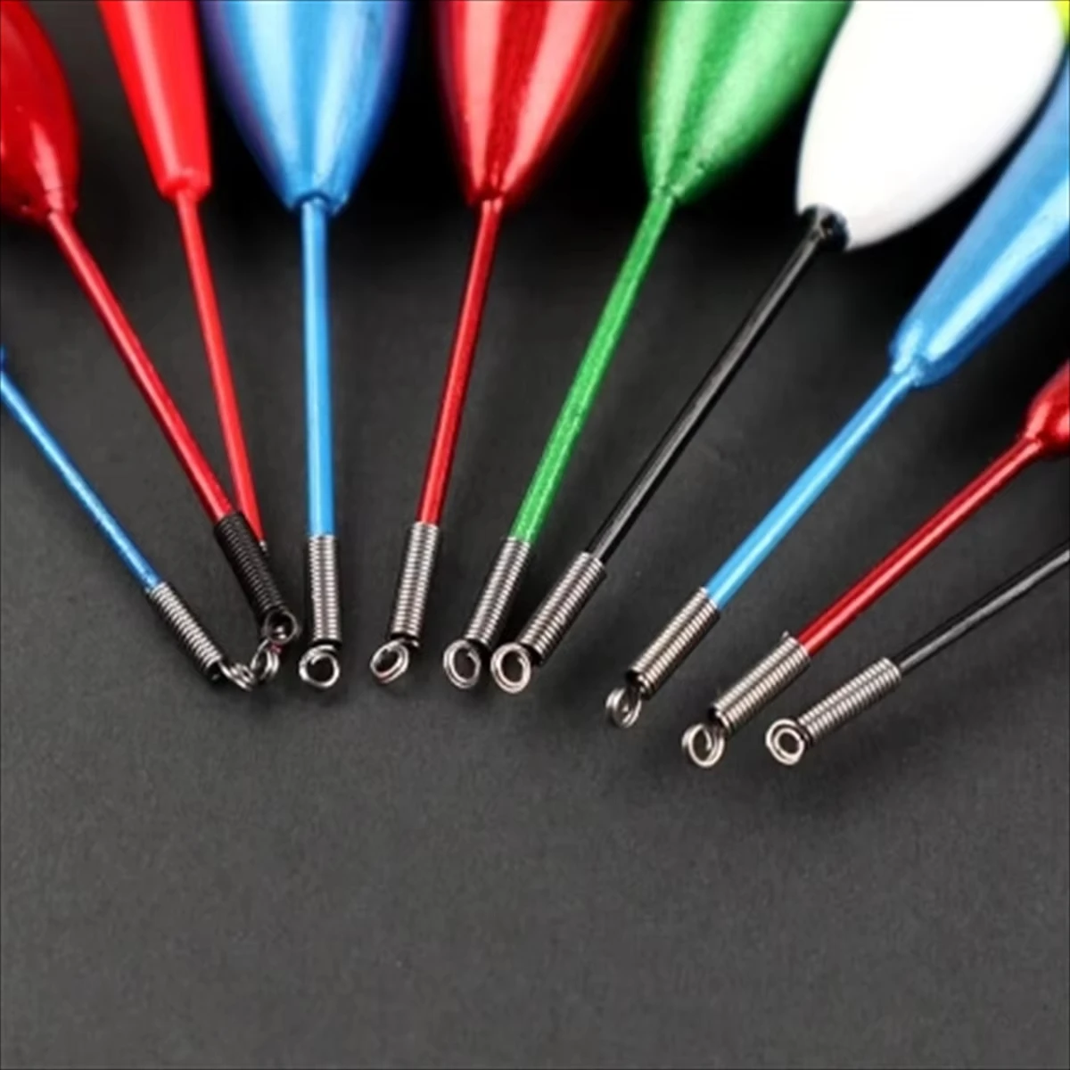 10 stks/partij Promotie Visdobbers Set Mix Grootte Kleur Foam Float Boei Bobber voor Vissen Accessoires Vistuig Visgerei - imagen 4