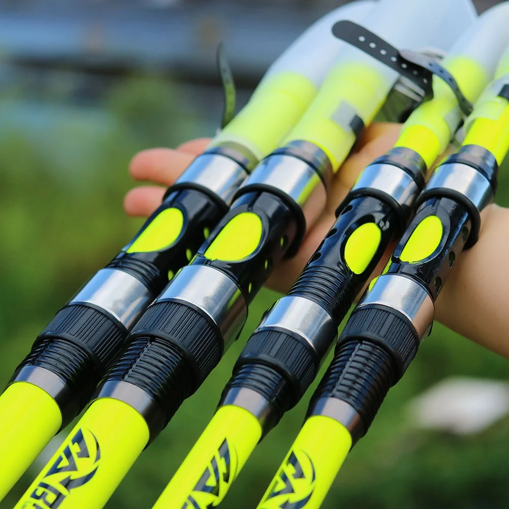 BAKAWA nueva caña telescópica 210/300CM portátil de larga distancia aparejos de pesca cañas herramienta mar accesorios de pesca de aguas dulces - imagen 5