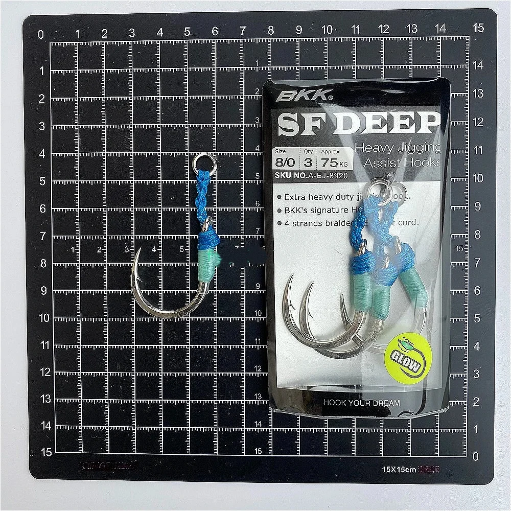 Anzuelos BKK SF8090-HG – Acero inoxidable para agua salada - imagen 2
