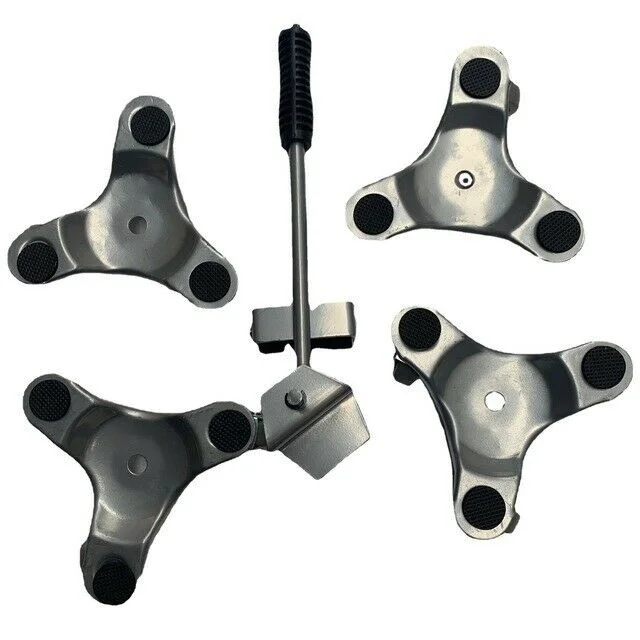 Ruedas de plataforma Dolly, rodillos para mover muebles, 3 ruedas - imagen 3