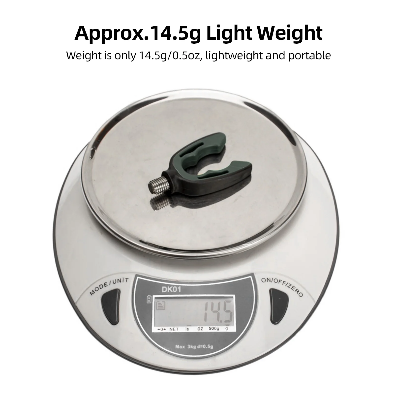 Soporte para caña de pescar de carpa de estilo europeo, componente de cabeza de doble capa Compatible con cañas de carpa, fácil de instalar, silicona Nylo - imagen 5