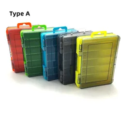 Caja de accesorios Luya, caja mala de madera para camarones de tamaño U, biblioteca Minobo, escalada, caja de almacenamiento transparente de doble cara