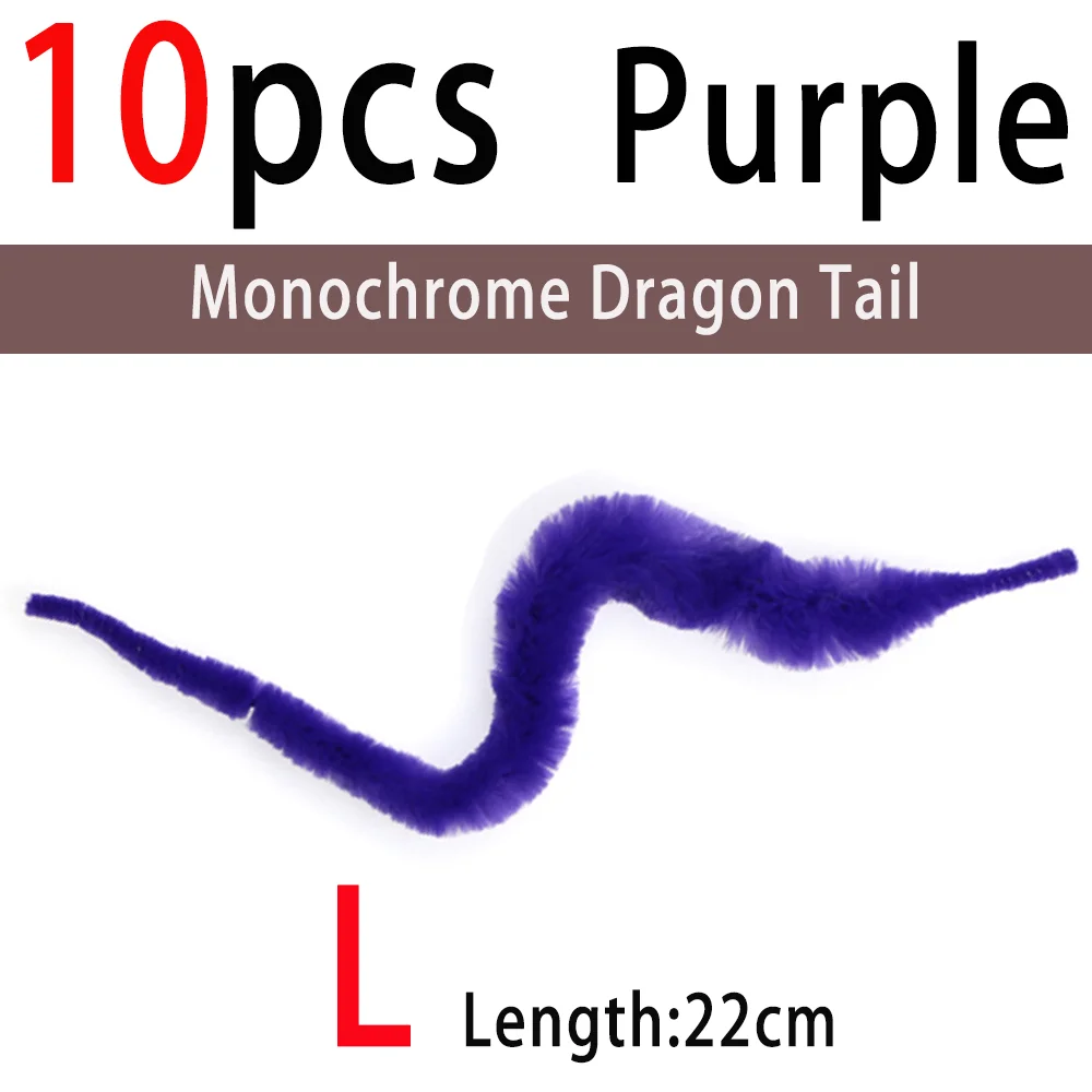 L 10pcs Purple