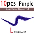L 10pcs Purple