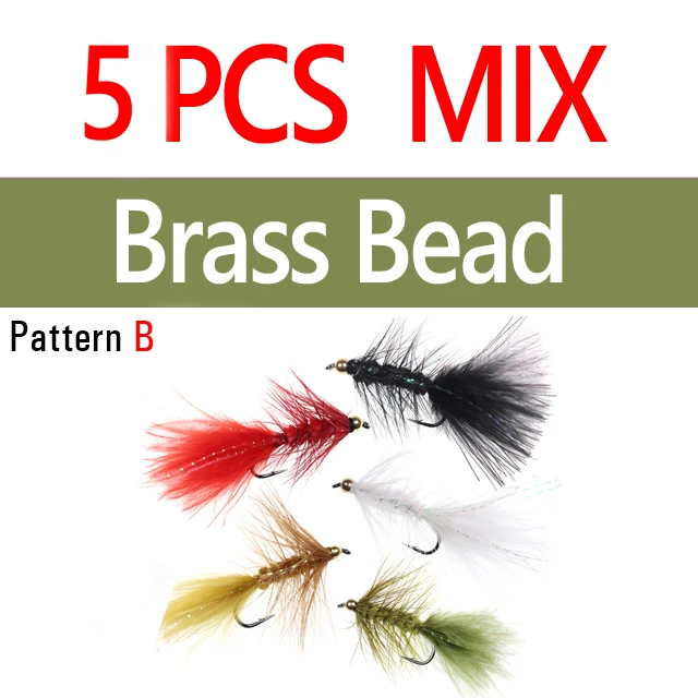 5pcs Brass Bd MIX