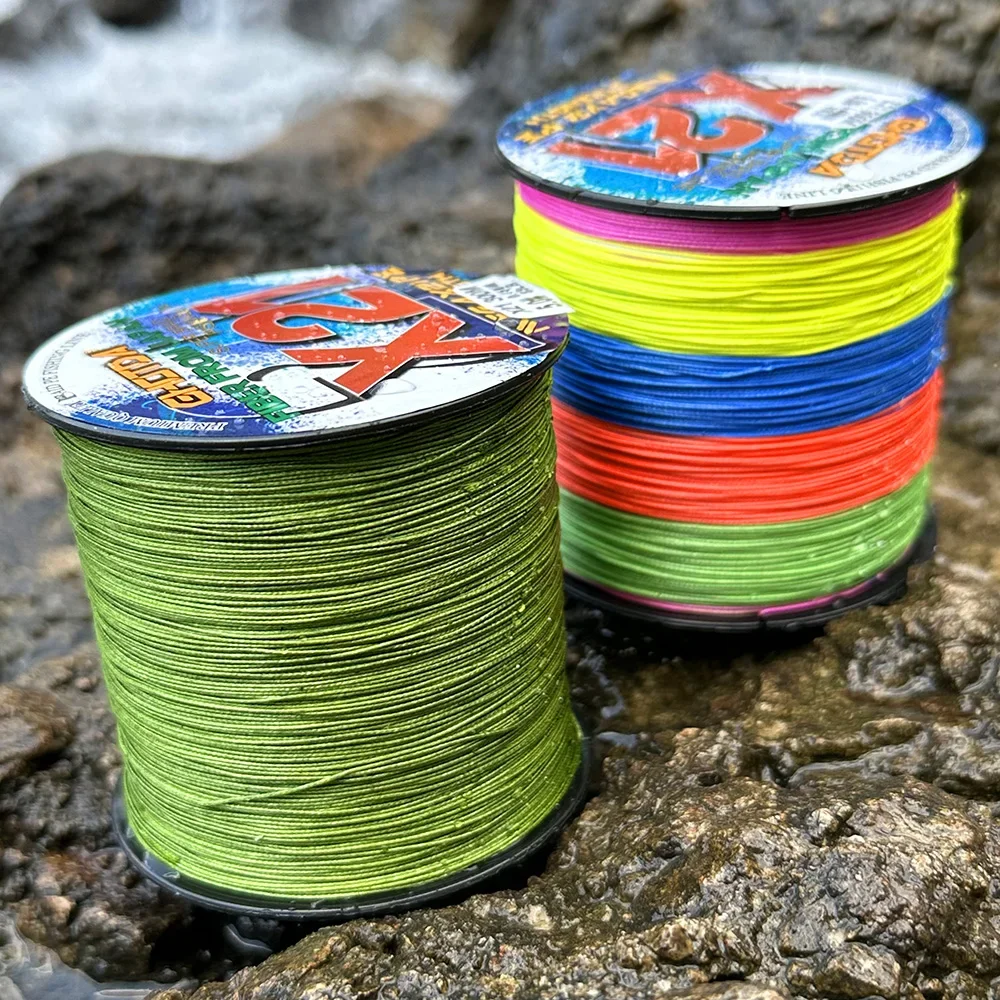 GHOTDA 300M 3 colores fuerte PE Baitcasting alambre nueva actualización 21 hebras multifilamento duradero trenzado línea de pesca 0,16-0,8mm - imagen 2