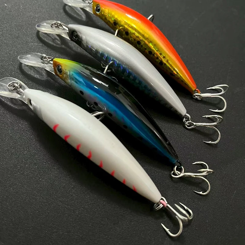 1 Uds. Señuelos de pesca de pececillo que se hunden, 70mm, 16g, cebo Artificial de fundición, trucha, lubina, Lucio, Wobblers, accesorios de pesca 9153 - imagen 3
