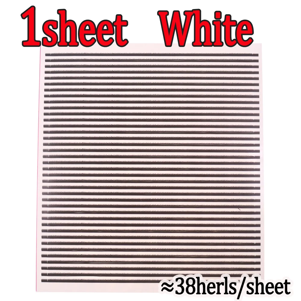 1 sheet White
