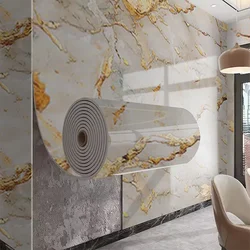 Papel pintado efecto mármol autoadhesivo – Decoración pared estilo europeo