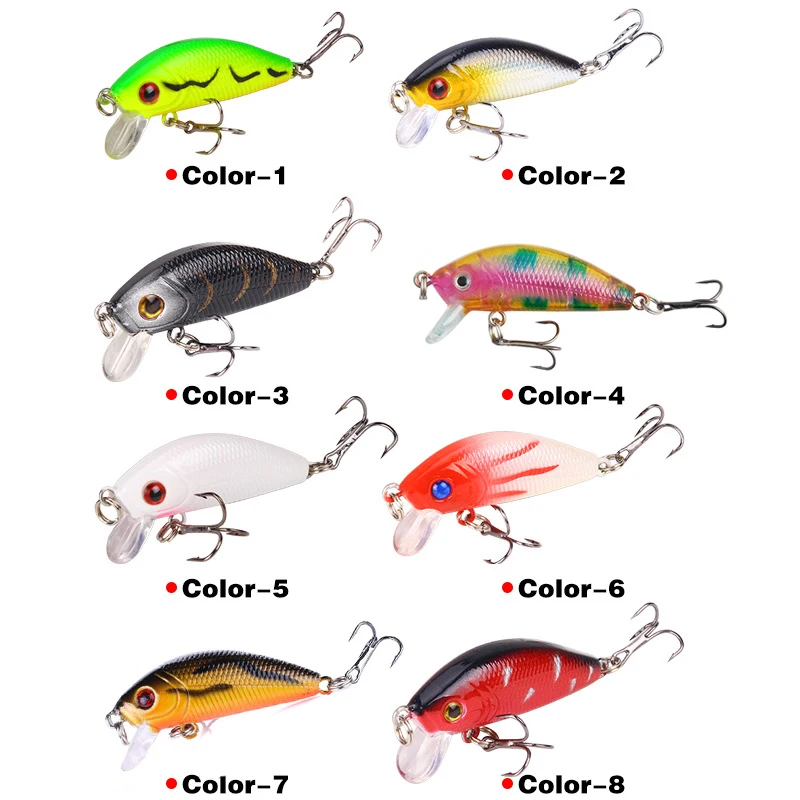 Crankbait Minnow – Señuelo duro para lubina y carpa - imagen 2