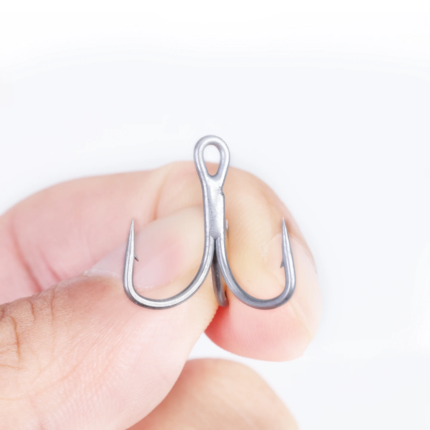 OUTKIT 10 Uds 6066 nuevo gancho triple antioxidante 3x fuerte súper afilado 6-16 #   Aparejos de pesca con anzuelos triples de mar de acero de aleación antioxidante - imagen 5