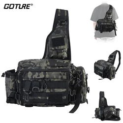 Goture Bolsa de pesca impermeable táctica – Bandolera y riñonera