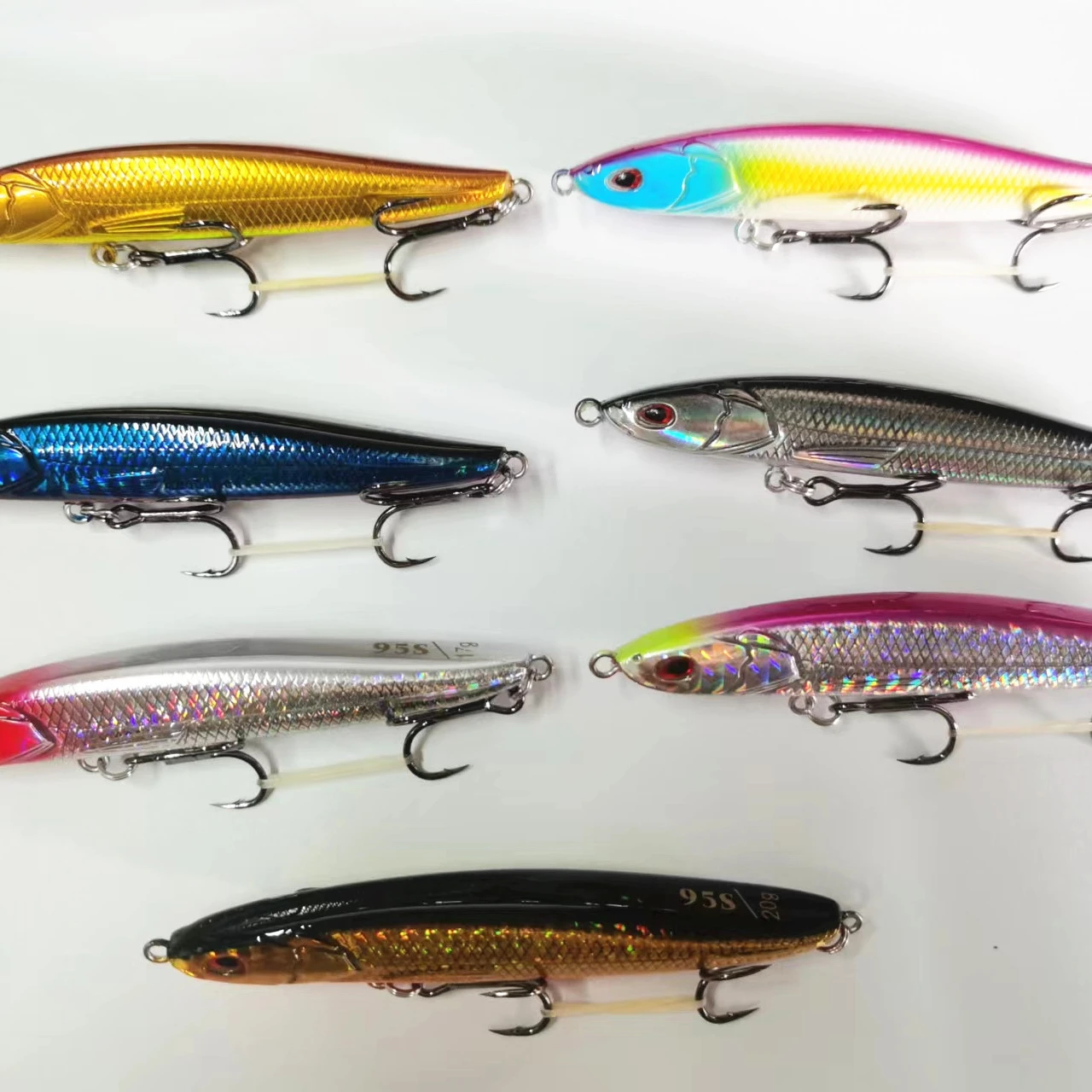 Señuelo de pesca que se hunde, cebo de pesca de 9g, 13g, 17g, 20g, bola de acero de tiro largo, Swimbait para Río y agua salada - imagen 3