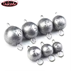 TAKEDO FD02 Crap Fishing Sinker Drop Shotting 3 - 21G pesas de pesca plomo accesorios de pesca para lubina Crucian
