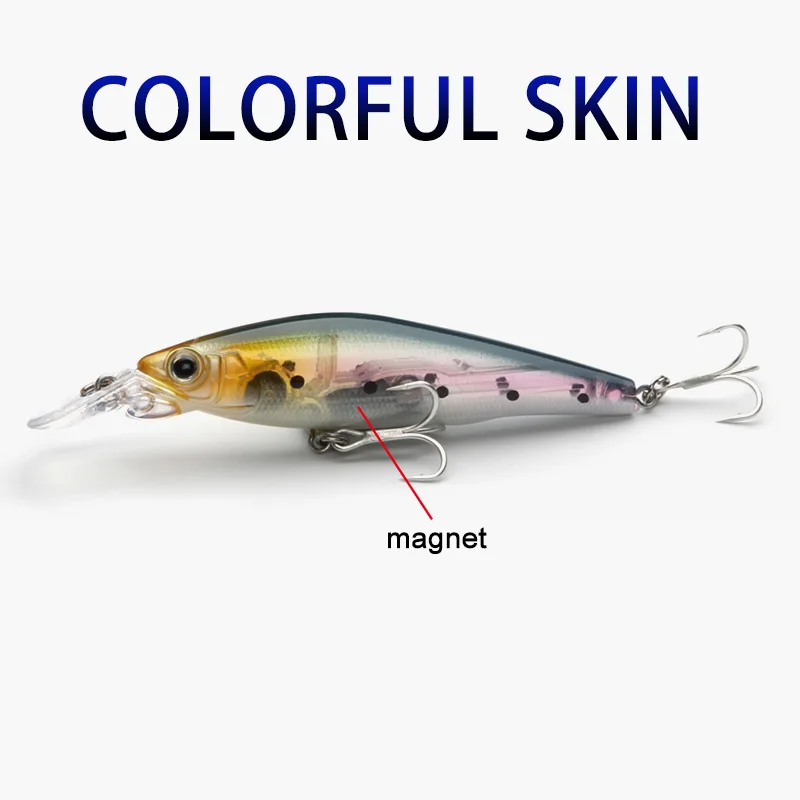 Wondershot-señuelo de pesca A18, nuevo modelo, pececillo que se hunde, 16G/90MM, Wobblers, Swimbait Artificial, cebos duros de mar para invierno, Lucio - imagen 4