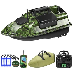 Barco cebador con GPS inalámbrico y detector de peces LCD