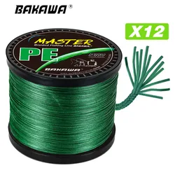 BAKAWA X12 – Cable trenzado para agua salada