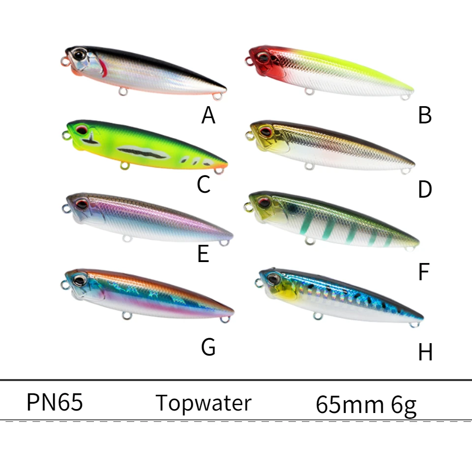 Señuelos de Pesca de lápiz flotante Topwater Minnow Walk The Dog Stickbait, cebo duro Artificial, Jerkbait japonés para lucio y lubina - imagen 5