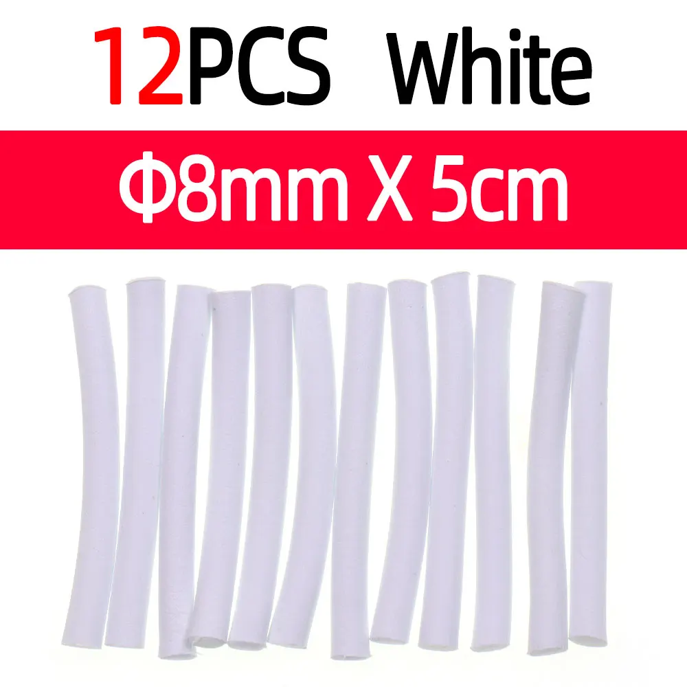 12pcs White 8mm