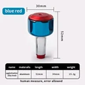 blue red
