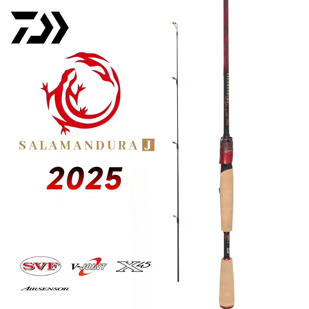 2025 NUEVA caña de pescar DAIWA SALAMANDURA J caña de pescar giratoria/fundida 2S fibra de carbono - imagen 2