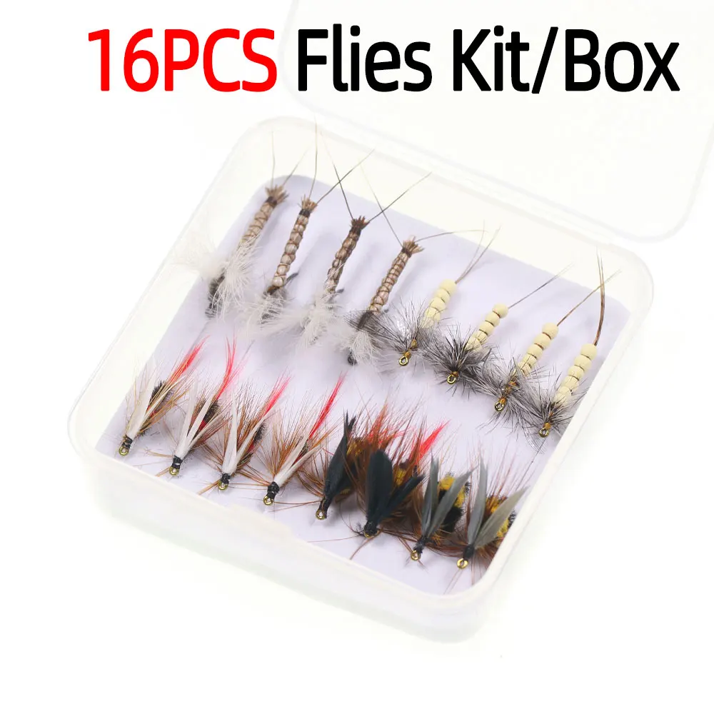 16pcs Flies Kit