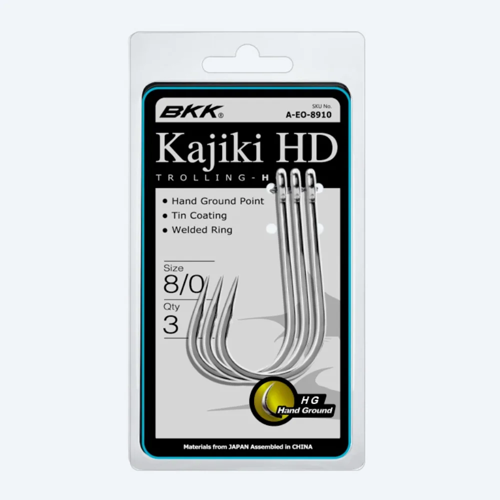 BKK KAJIKI HD Anzuelo para curricán resistente en agua salada