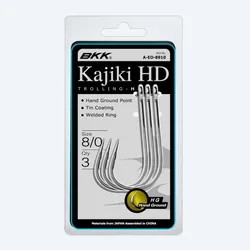 BKK KAJIKI HD Anzuelo para curricán resistente en agua salada