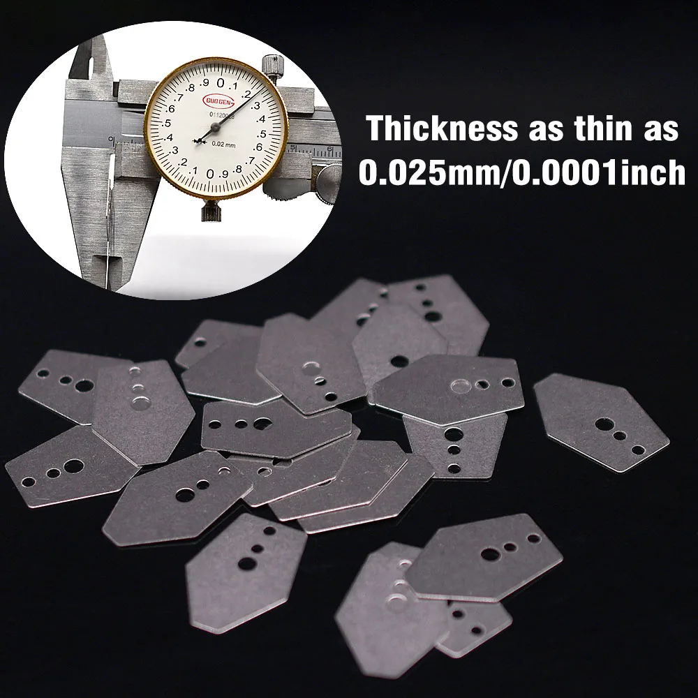 Paquete de 40 cuchillas de bailarina de plantilla de natación estándar DIY, cuchillas giratorias Shakee, hoja de bailarina de plantilla Mag - imagen 4