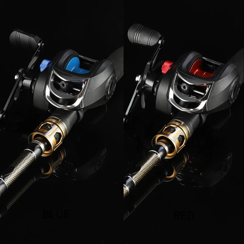 Carrete baitcasting para carpa con freno de arrastre suave - imagen 5