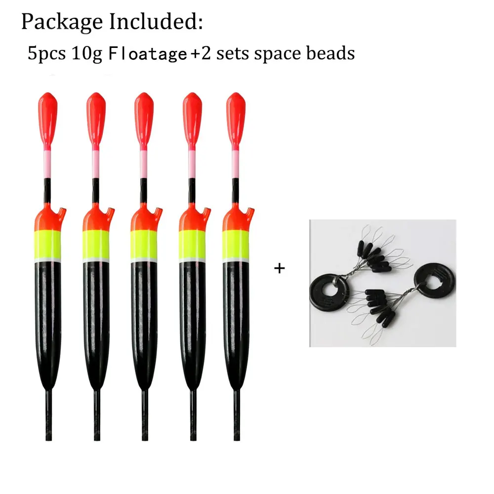 5pcs 10g Floatage