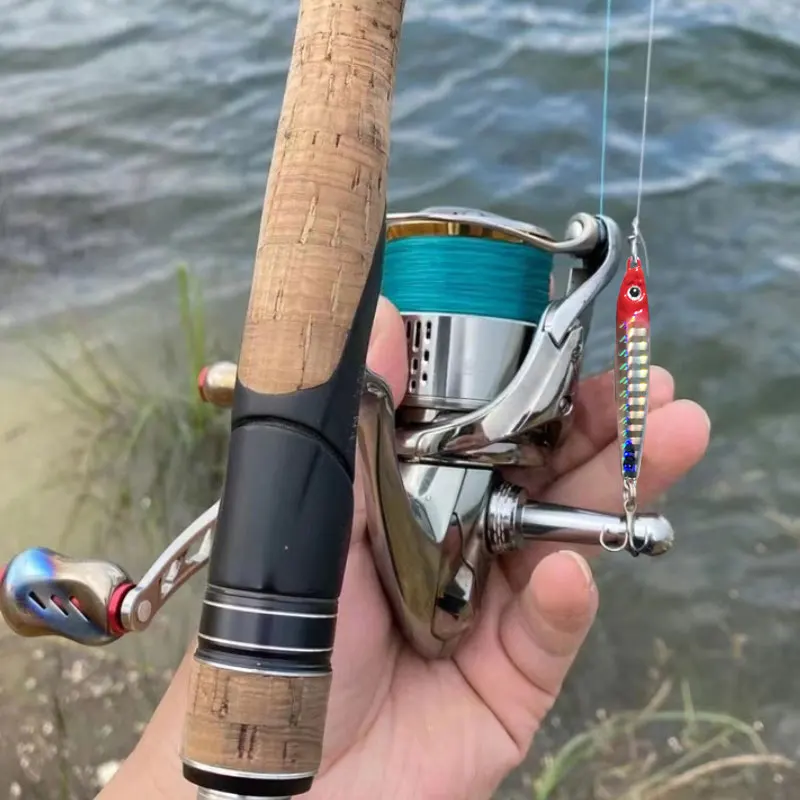Equipo de pesca listo para un día en el agua
