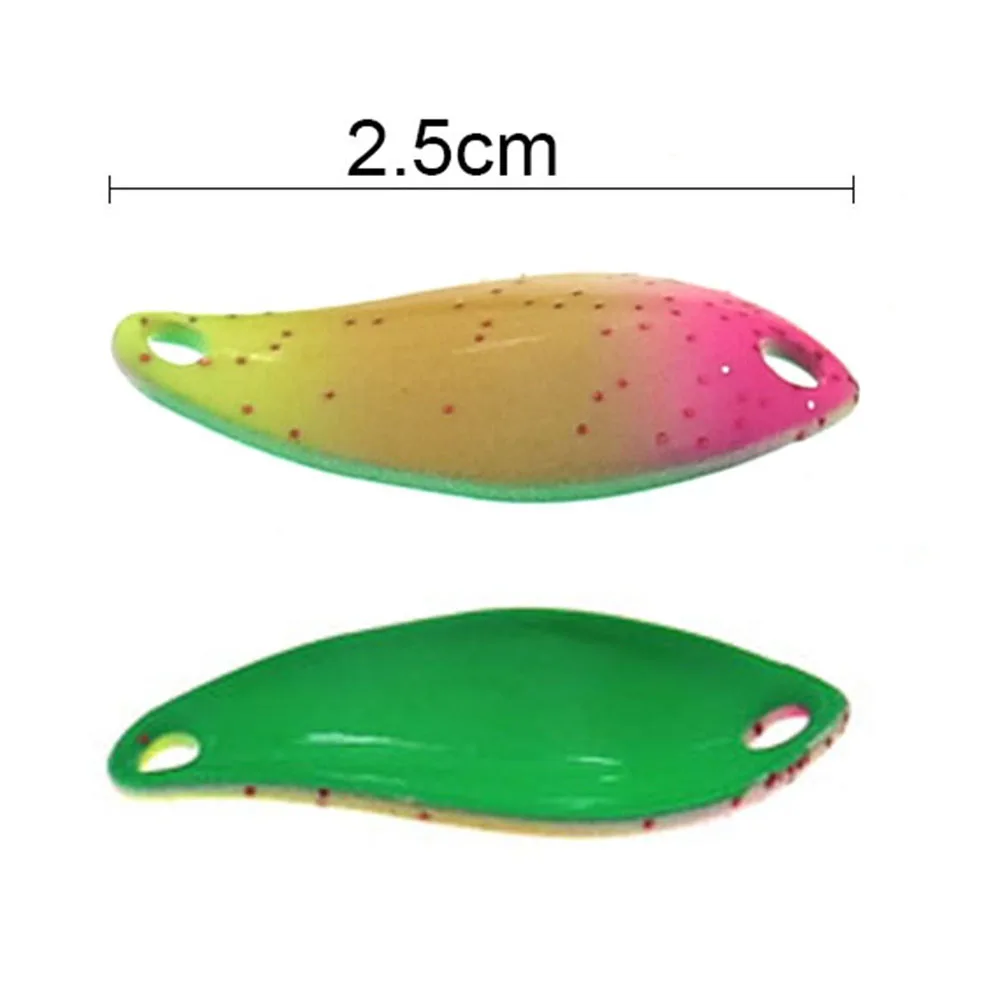 HISTOLURE 1,6g cuchara para trucha cebo giratorio colores UV cucharas de pesca de latón señuelos cebo de Metal para lubina - imagen 2
