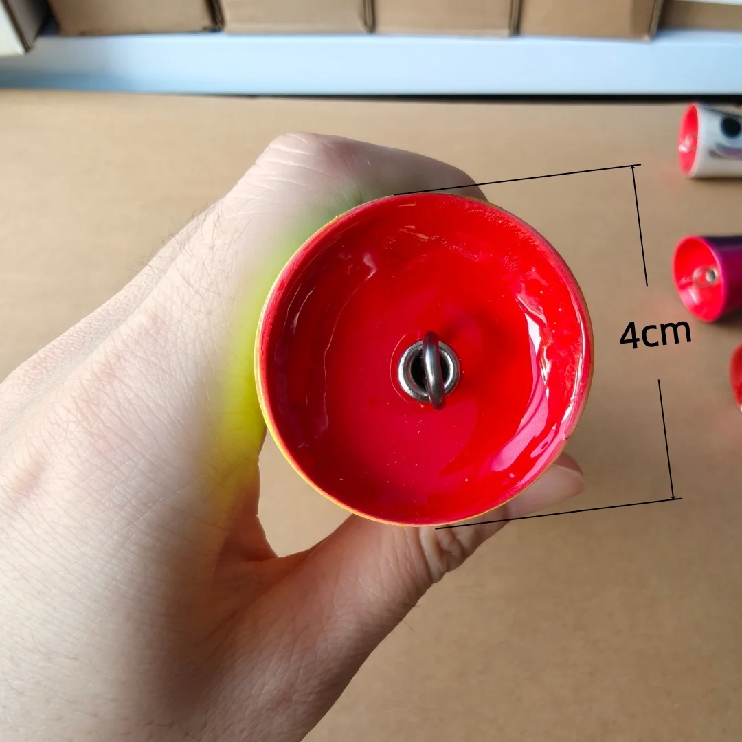 Swolfy-señuelo Popper de madera para agua salada, superficie Topwater, cebo de curricán de madera, barco de aguas profundas, 22cm/118g - imagen 5