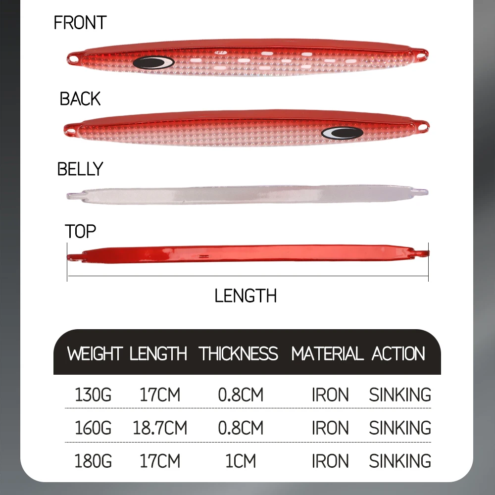 TOLU Nature Boy Gabarito – Jig hundimiento rápido para aguas profundas - imagen 2