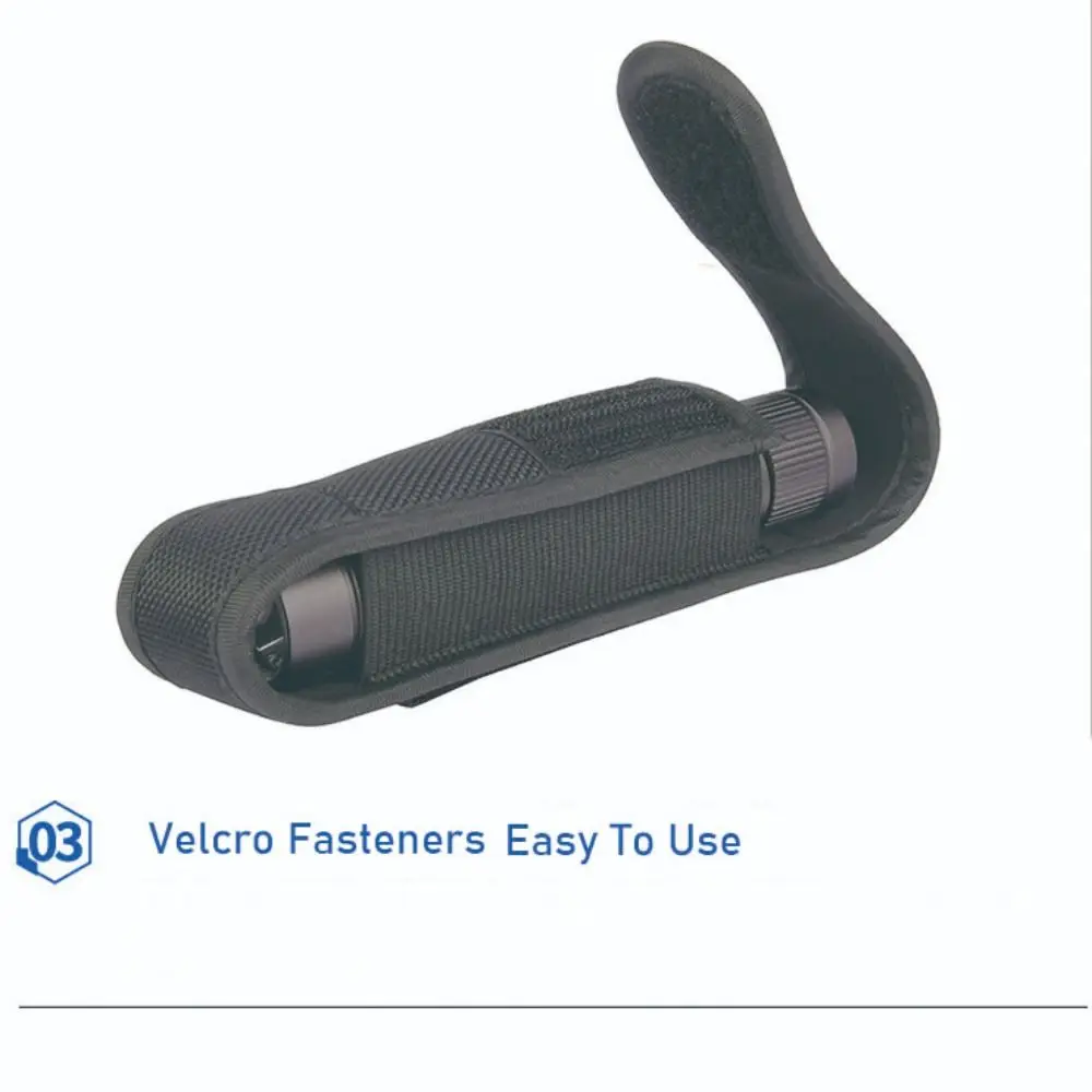 Bolsa para linterna de buena tejer, soporte para cinturón de linterna impermeable EVA, bolsa para linterna multiherramienta ligera portátil para mujer - imagen 5