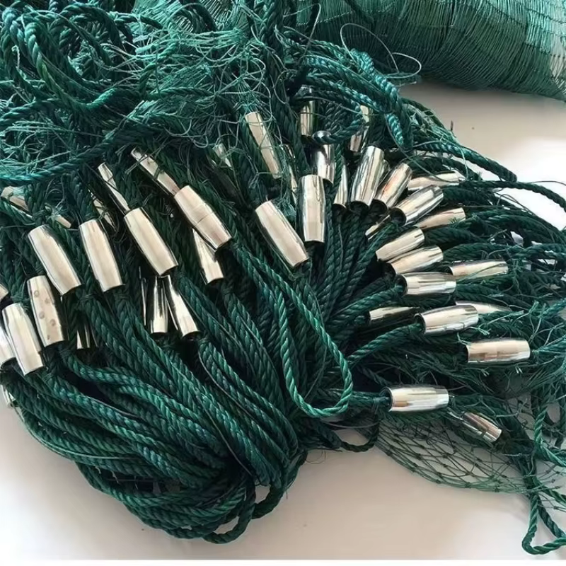 Red de Pesca con Flotador – Malla Monofilamento Fuerte 2 Dedos - imagen 2
