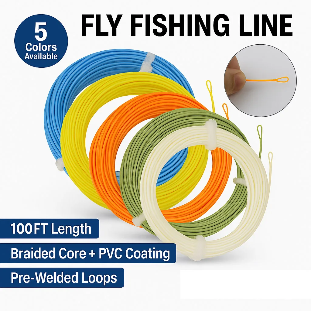 Aventik Línea Mosca Flotante WF – Núcleo PVC Trenzado