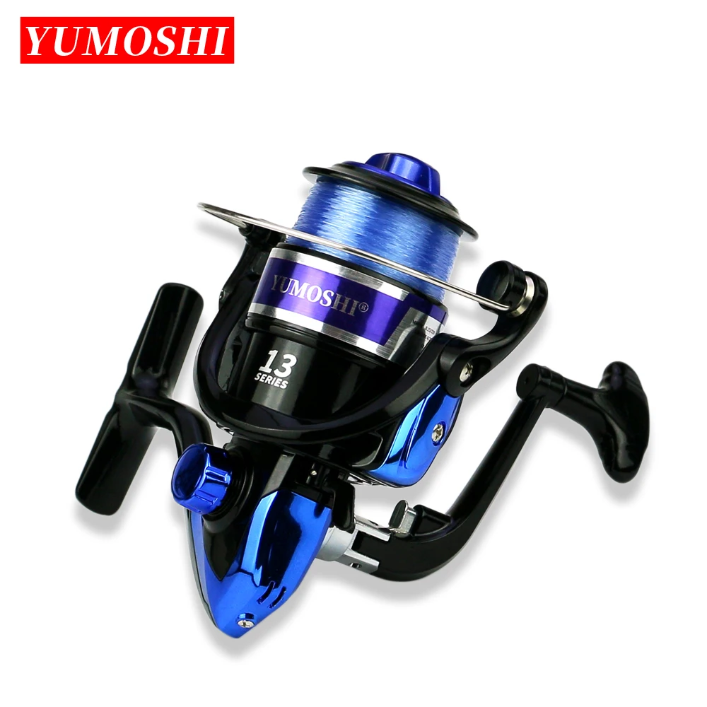 JOSBY-carrete de pesca giratorio serie 1000-7000, herramienta de bobinas giratorias de agua salada para carpa, engranaje duradero 5,5: 1 - imagen 3