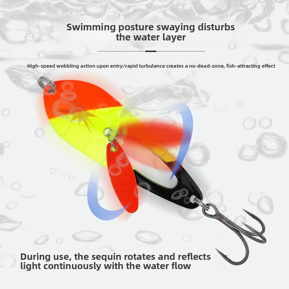 Señuelos metalizados con lentejuelas para lubina – pesca deportiva