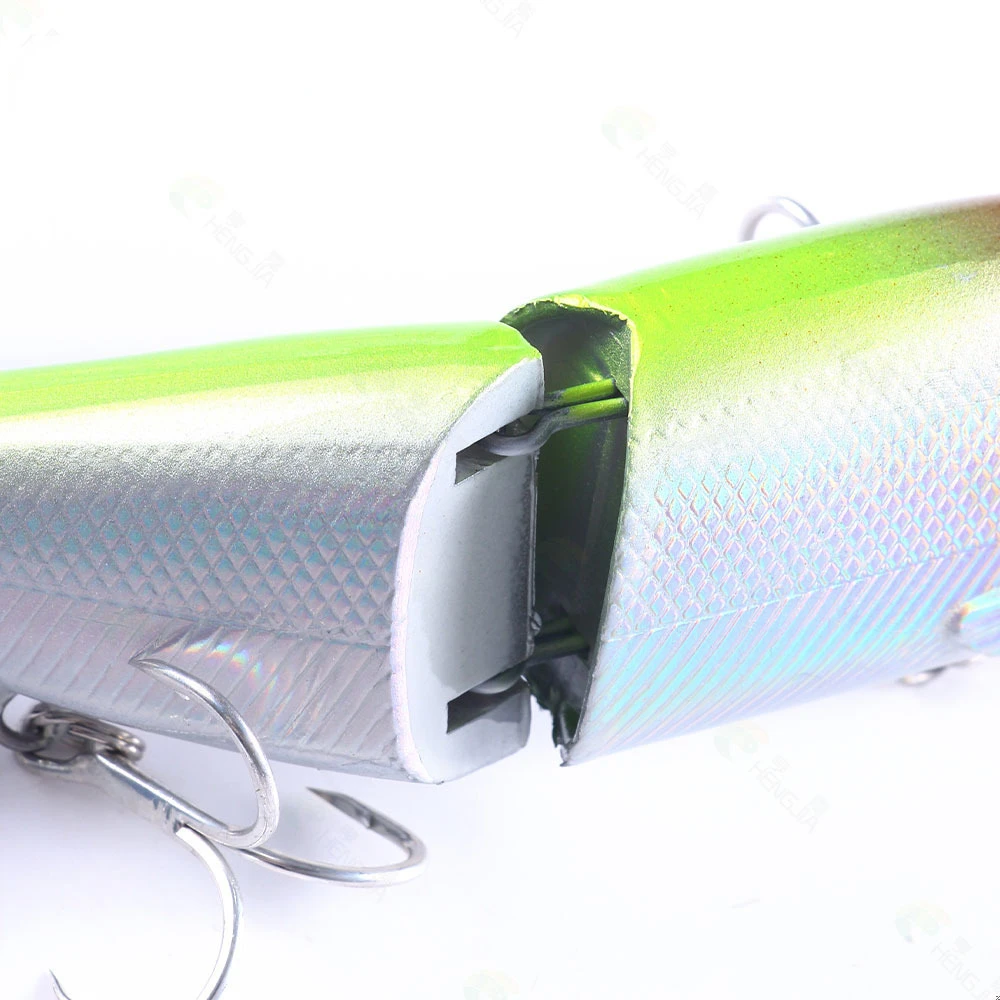 Cebo articulado Swimbait Vibration Lipless Minnow Crankbait 18cm 52g Artificial duro hundimiento Wobbler señuelo de pesca para Lucio señuelos de pesca mar carp fishing de rockfishing cebos duros swimbait caza y pesca - imagen 3