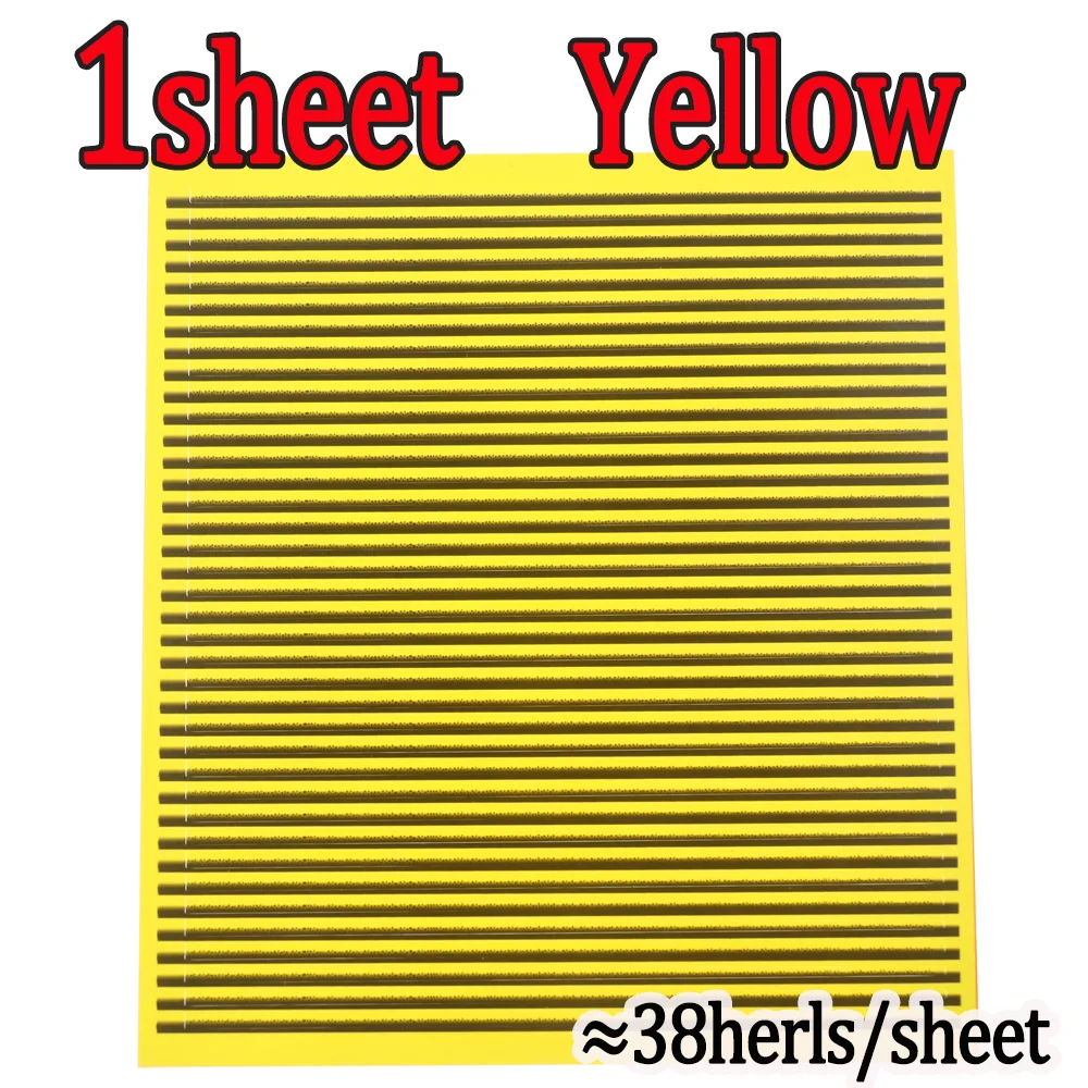 1 sheet Yellow